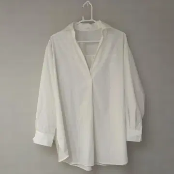 ITEMS URBAN RESEARCH 화이트 긴팔 셔츠