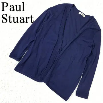 폴 스튜어트 니트 가디건 네이비 6 B9352