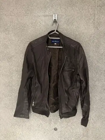 URBAN RESEARCH 다크 브라운 라이더 자켓 38