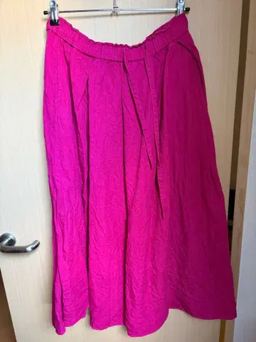 린넨 스커트 natural by clip