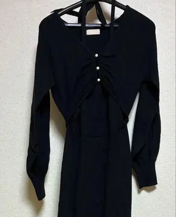 리젝시 레이어드 머메이드 니트 원피스