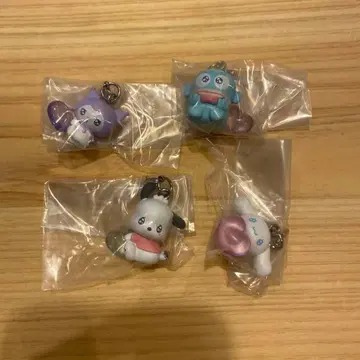 에모큥 산리오 메지루시 액세서리 4종 세트