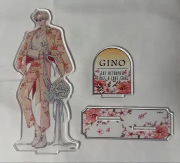 배신자의 러브송 신규 일러스트 BIG 아크릴 스탠드 지노 아멜리아