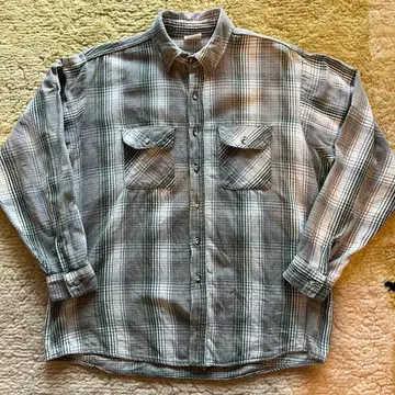 90's FIVE BROTHER 파이브브라더 플란넬 셔츠 빈티지