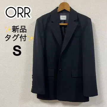 택 포함 새상품 ORR 올 한국 롱 자켓 코트 울 S 블랙