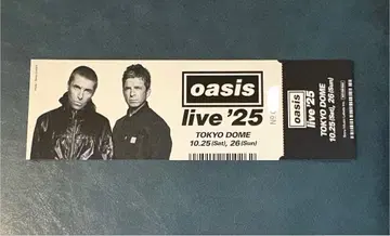 oasis 메모리얼 티켓 live'25