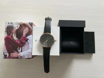 KLASSE14 클래스포틴 아날로그 손목시계 블랙/골드