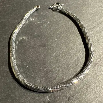 실버 팔찌 스네이크 유품 정리