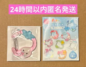 물방울쨩 시크릿 아크릴 카라비너