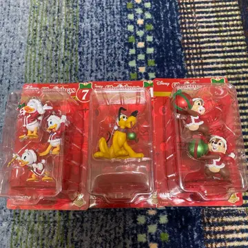 Happy 복권 크리스마스 오너먼트 복권 Disney 2점