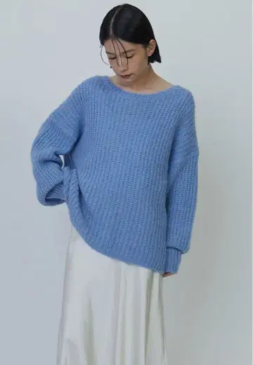 수리 알파카 러프 풀오버 sax