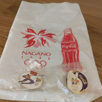 1998년 나가노 올림픽 코카콜라 콜라보 핀 배지