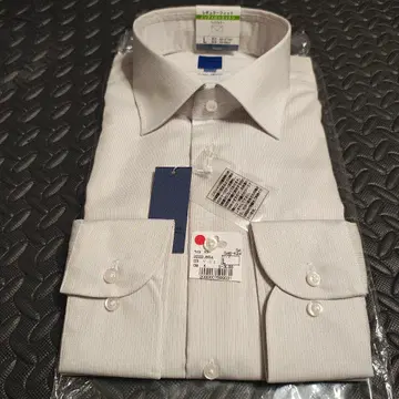 논아이론 면 100% 와이드 칼라 와이셔츠 L 아오키 41-86