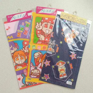 [당시물] 미니모니. 손수건 3장 세트 헤이세이 아이돌 y2k