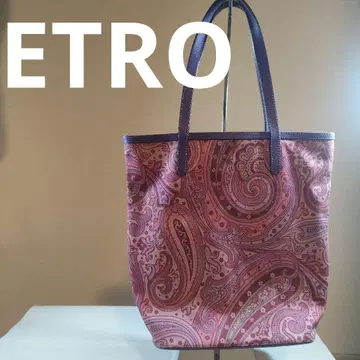 컨디션 최상 ETRO 에트로 토트백 페이즐리 무늬