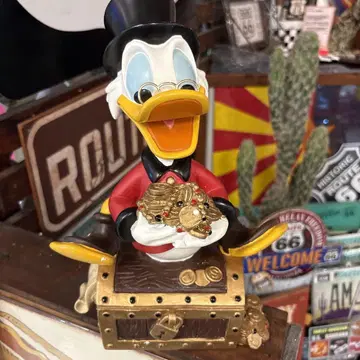 디즈니 스크루지 맥덕 레진 피규어 데드스탁 박스 포함