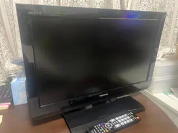 TOSHIBA REGZA 22B3 TV 작동 확인 완료