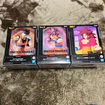 드래곤볼 MATCH MAKERS 피규어 세트