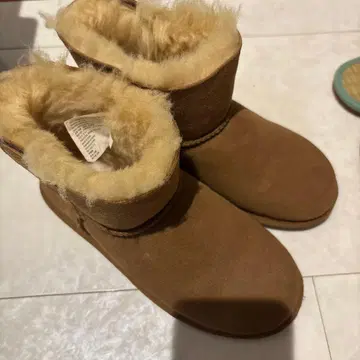 양모 천연 가죽 어그 부츠