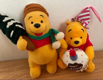 곰돌이 푸 생일 크리스마스 봉제 인형 세트