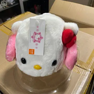 키티 모자 귀마개 새상품
