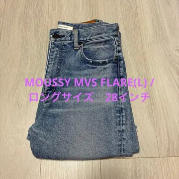 Moussy MVS FLARE(L) / 롱 사이즈