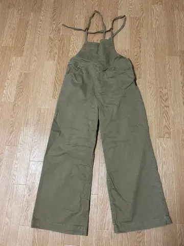 카키 살로펫 오버롤