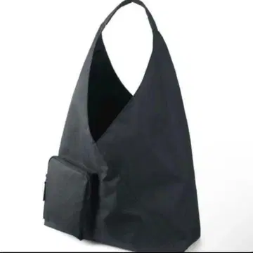 [ 택 포함 새상품, 주름 있음 ] 무인양품 발수 원 숄더백 블랙 토트백