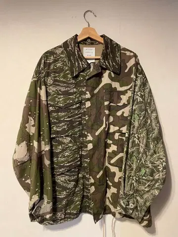 카모플라쥬 밀리터리 자켓