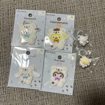 산리오 포근포근 스노우 가챠 파일 와펜