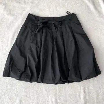 [투 비 시크] 벌룬 스커트 사이드 지퍼 벨트 포함 안감 있음 40