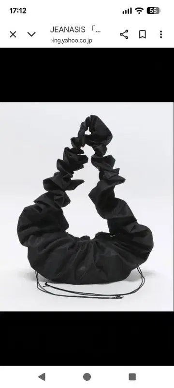 택 포함 미사용품 JEANASIS 숄더백