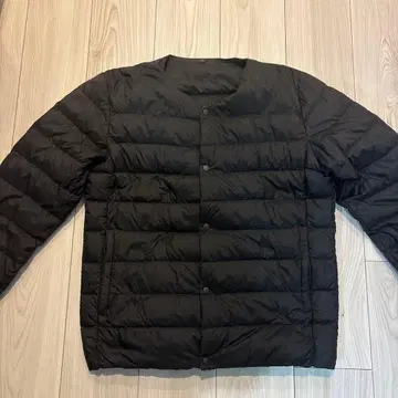 무인양품 포켓터블 다운 자켓 M 사이즈