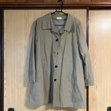 LEPSIM 안감 부착 트렌치코트