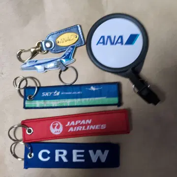 ANA 항공기 키링 세트