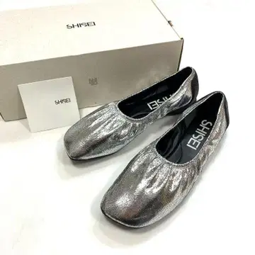 SHISEI 시세이 GATHER BALLET_METALIC 발레 슈즈
