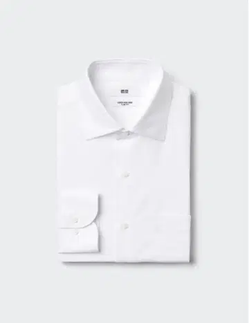 2장 세트 유니클로 와이셔츠 슈퍼 슬림핏 사이즈 M