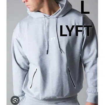LYFT 후디 그레이 L 사이즈