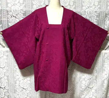 [ 앤티크 새상품급 ] 도우치 코트 순수 실크 원단 패턴 A547