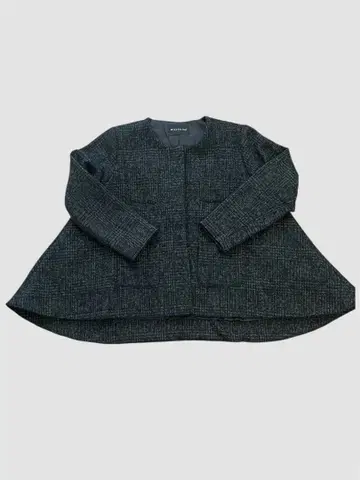 mizuiro ind 트위드 A라인 자켓 그레이 새상품급