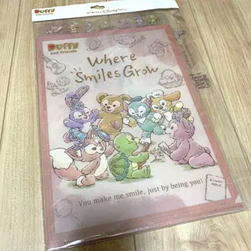 [ 새상품 미개봉 ] 더피 프렌즈 A4 클리어 파일