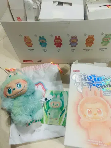 POP MART 러브브 봉제 인형 키링