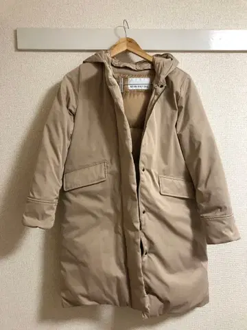 새상품급 natural beauty basic 다운 코트 롱 S