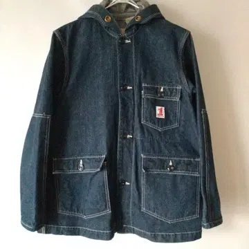 SUGAR CANE 데님 커버올 후드 부착 동양 엔터프라이즈