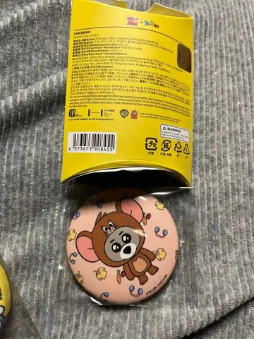 톰과 제리 BOYNEXTDOOR 재희 캔뱃지