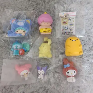 산리오 캐릭터즈 캡슐 토이 가챠 피규어 등 묶음 판매