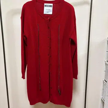 MOSCHINO COUTURE! 레드 가디건