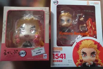 귀멸의 칼날 렌고쿠 쿄쥬로 룩업 넨도로이드 세트