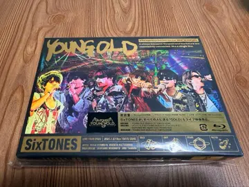 SixTONES YOUNG GOLD Blu-ray 초회반 4매 세트