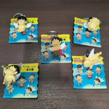 하이스쿨 특공대 라 천사 키링. 전 5종.